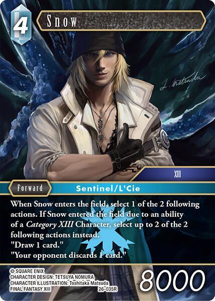 Snow 26-035R (Gunslinger in the Abyss)  - Foil