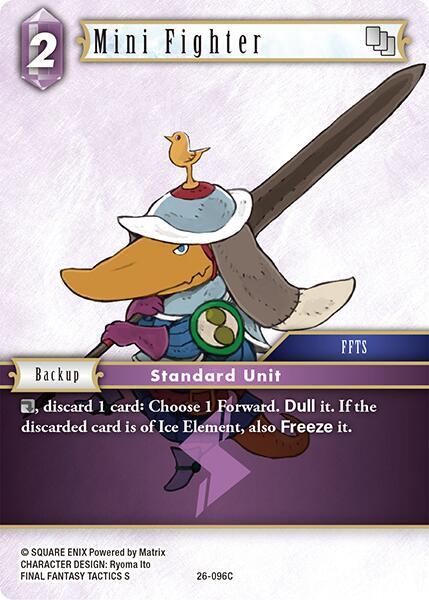 Mini Fighter 26-096C (Gunslinger in the Abyss)  - Foil