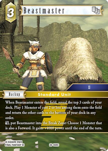 Beastmaster 26-069C (Gunslinger in the Abyss)  - Foil