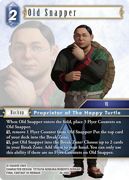 Old Snapper 26-106C (Gunslinger in the Abyss)  - Foil