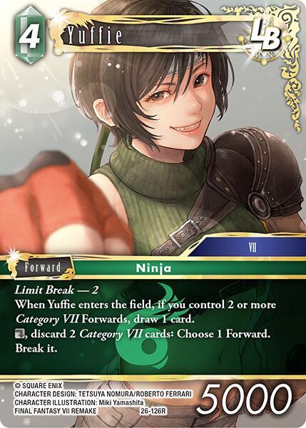 Yuffie 26-126R (Gunslinger in the Abyss)  - Foil