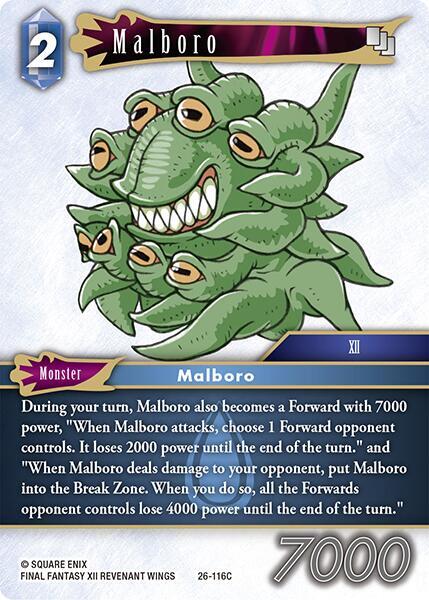 Malboro 26-116C (Gunslinger in the Abyss)  - Foil