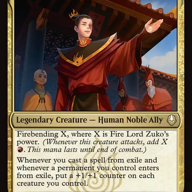 Fire Lord Zuko 221 (Avatar: The Last Airbender)  - Foil