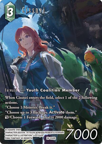Cissnei Full Art 26-050R (Gunslinger in the Abyss)  - Foil
