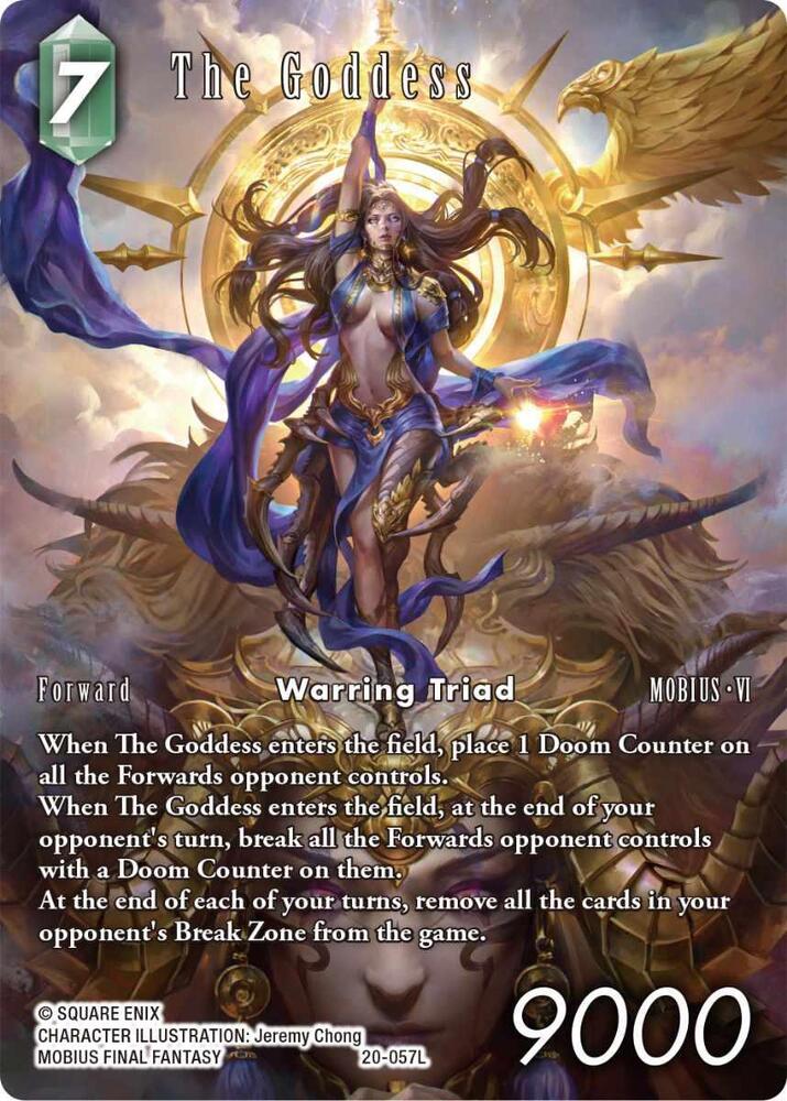 The Goddess Full Art 20-057L (Gunslinger in the Abyss)  - Foil