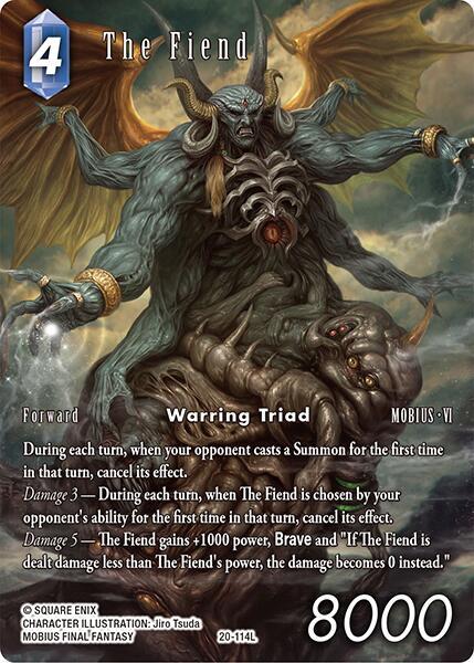 The Fiend Full Art 20-114L (Gunslinger in the Abyss)  - Foil
