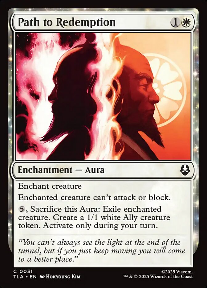 Path to Redemption 31/286 (Avatar: The Last Airbender)  - Foil