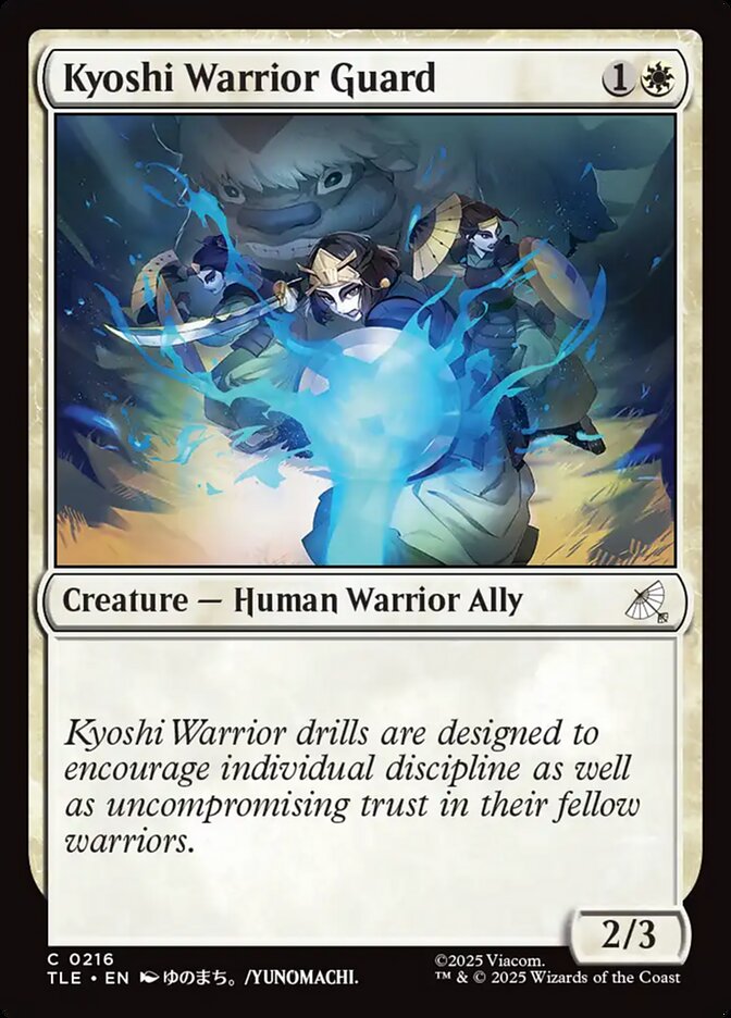 Kyoshi Warrior Guard 216/317 (Avatar: The Last Airbender: Eternal-Legal)  - Foil