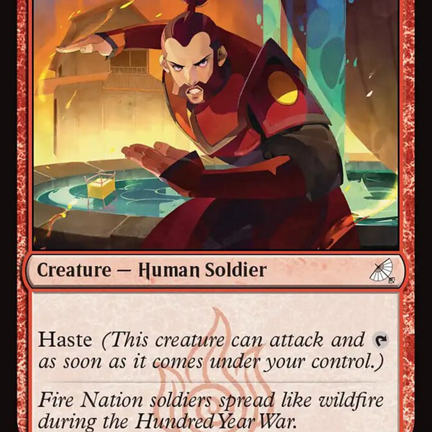 Fire Nation Soldier 238/317 (Avatar: The Last Airbender: Eternal-Legal)  - Foil