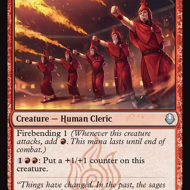 Fire Sages 136/286 (Avatar: The Last Airbender) 