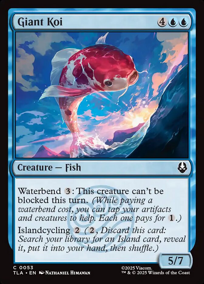 Giant Koi 53 (Avatar: The Last Airbender)  - Foil