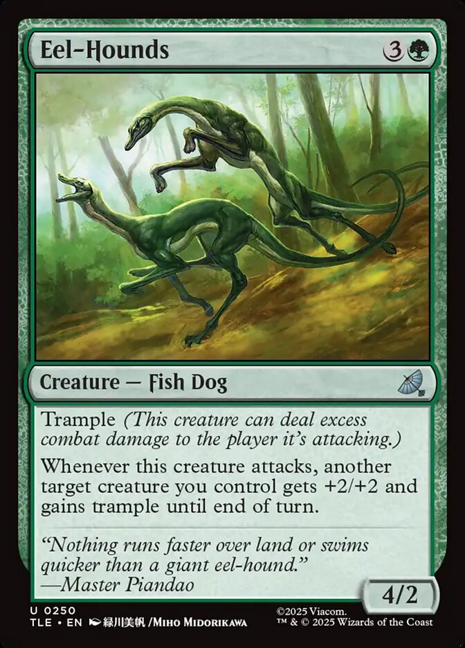 Eel-Hounds 250/317 (Avatar: The Last Airbender: Eternal-Legal)  - Foil