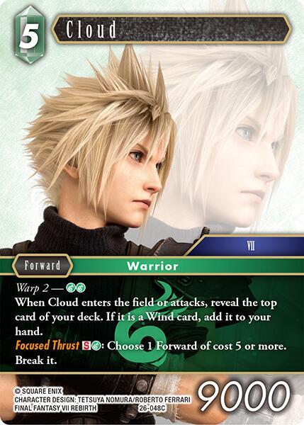 Cloud 26-048C (Gunslinger in the Abyss)  - Foil