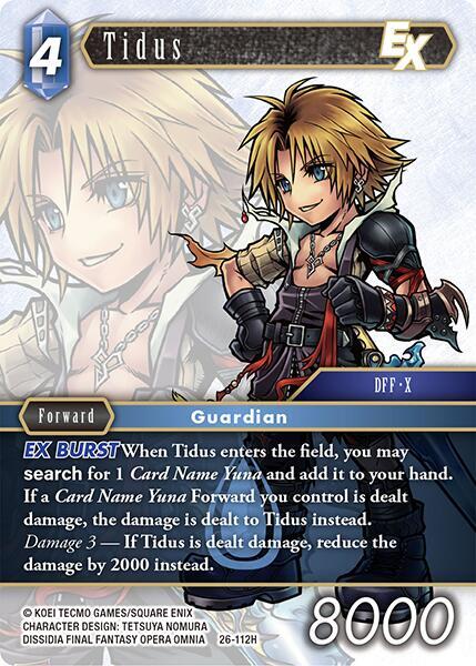 Tidus EX 26-112H (Gunslinger in the Abyss) 