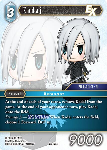 Kadaj EX 26-025C (Gunslinger in the Abyss)  - Foil