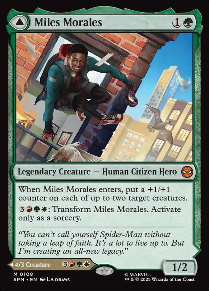 Miles Morales // Ultimate Spider-Man 108 (Marvel's Spider-Man) 