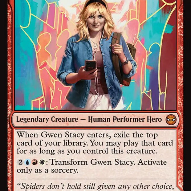 Gwen Stacy // Ghost-Spider 78/198 (Marvel's Spider-Man)  - Foil