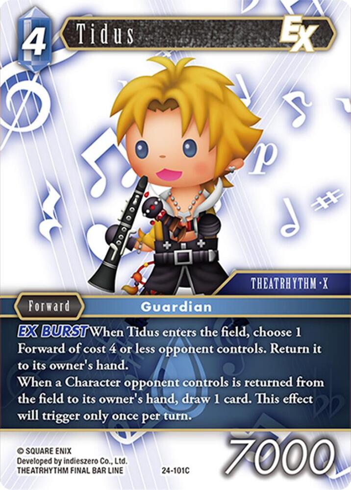 Tidus EX 24-101C (Hidden Legends)  - Foil