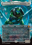 Leonardo the Balance 0001 Borderless 1 (Commander: Teenage Mutant Ninja Turtles) 