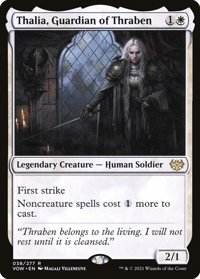 Thalia, Guardian of Thraben 38/277 (Innistrad: Crimson Vow) 