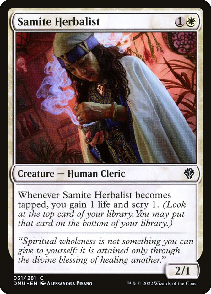 Samite Herbalist 31/281 (Dominaria United) 