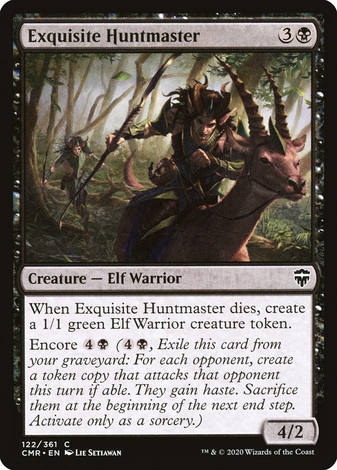 Exquisite Huntmaster 122/361 (Commander Legends) 