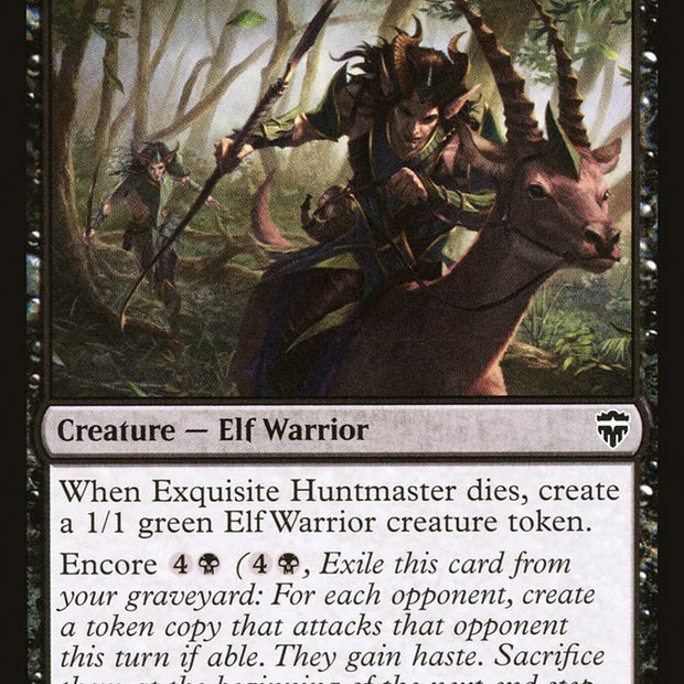 Exquisite Huntmaster 122/361 (Commander Legends) 