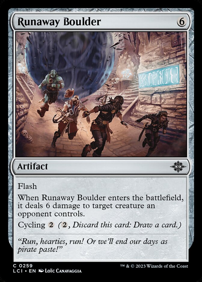 Runaway Boulder 259/291 (The Lost Caverns of Ixalan) 
