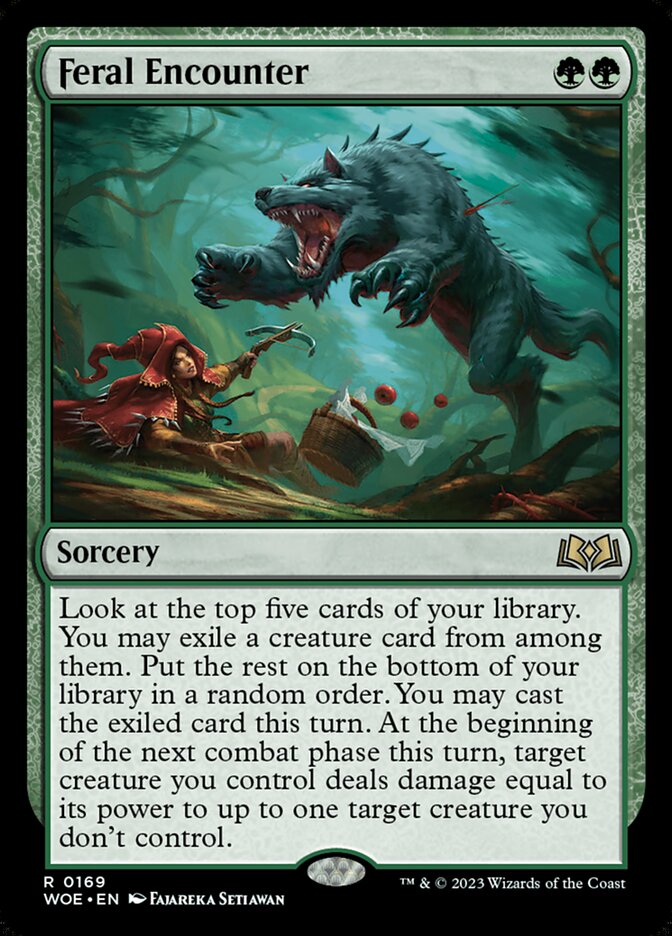 Feral Encounter 169 (Wilds of Eldraine) 