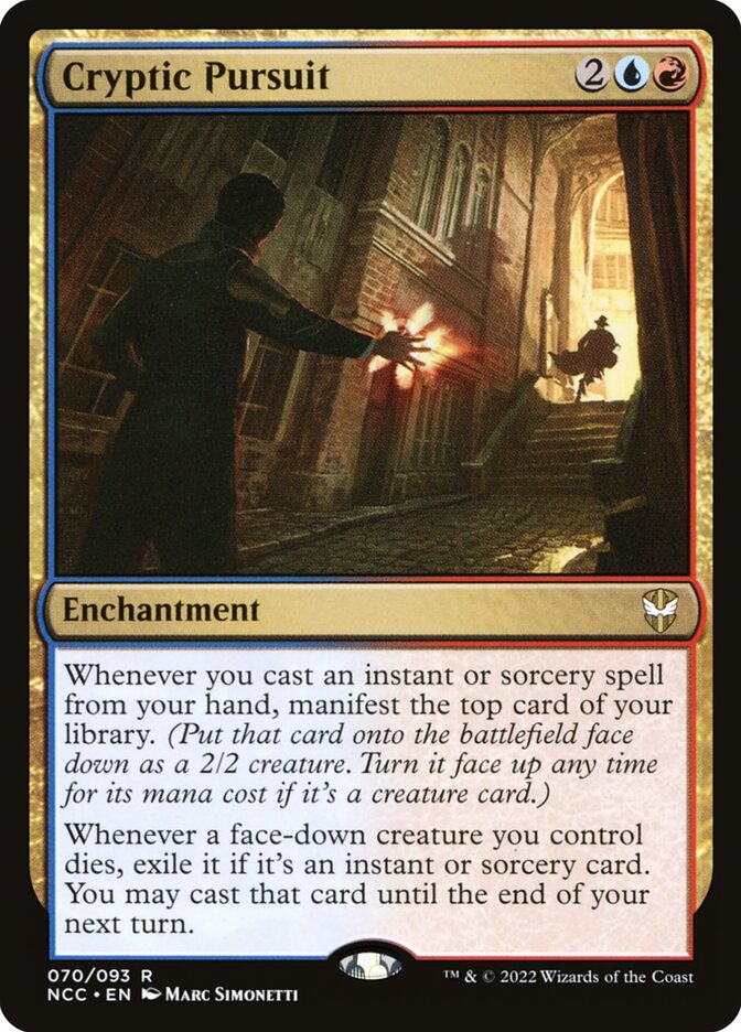 Cryptic Pursuit 70 (Commander: Streets of New Capenna) 