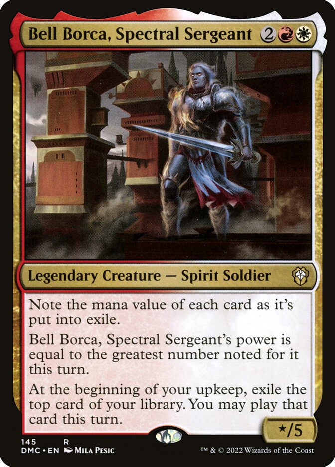 Bell Borca, Spectral Sergeant 145 (Commander: Dominaria United) 