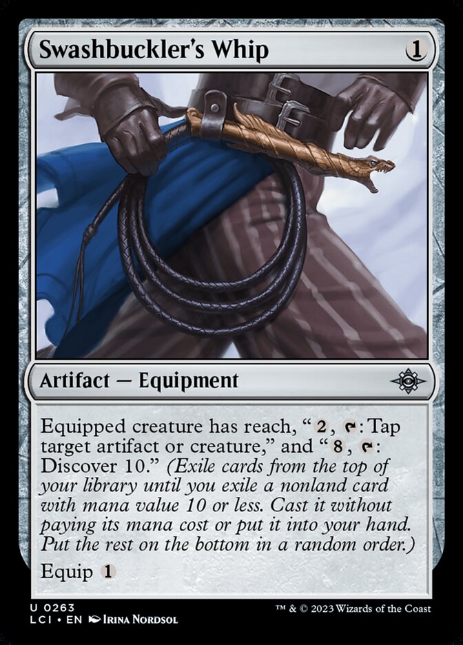 Swashbuckler's Whip 263/291 (The Lost Caverns of Ixalan) 