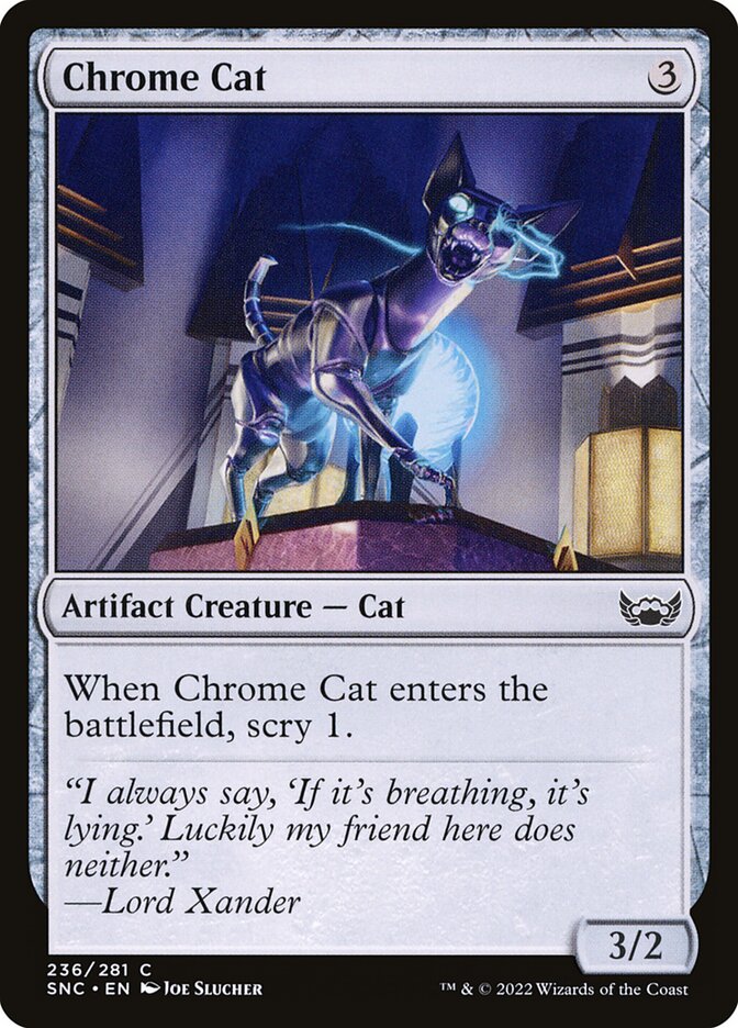 Chrome Cat 236/281 (Streets of New Capenna) 