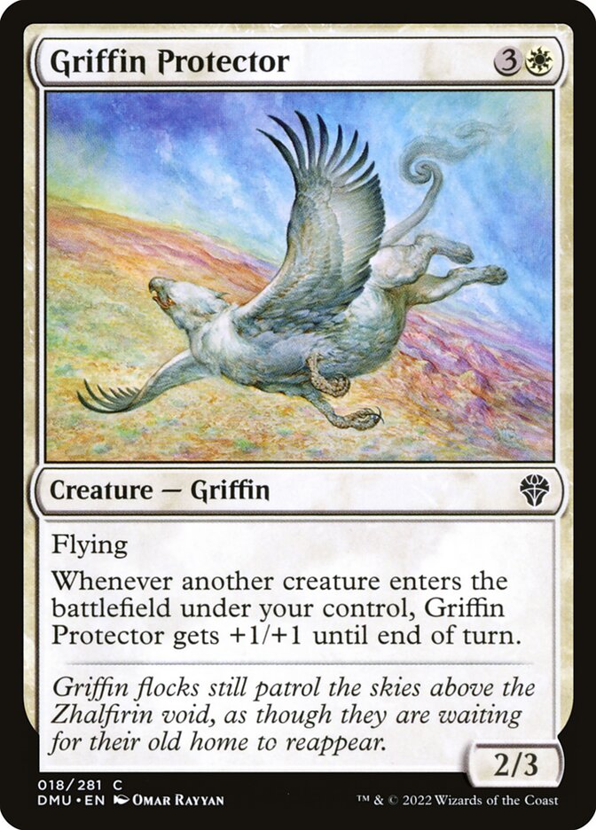 Griffin Protector 18/281 (Dominaria United)  - Foil