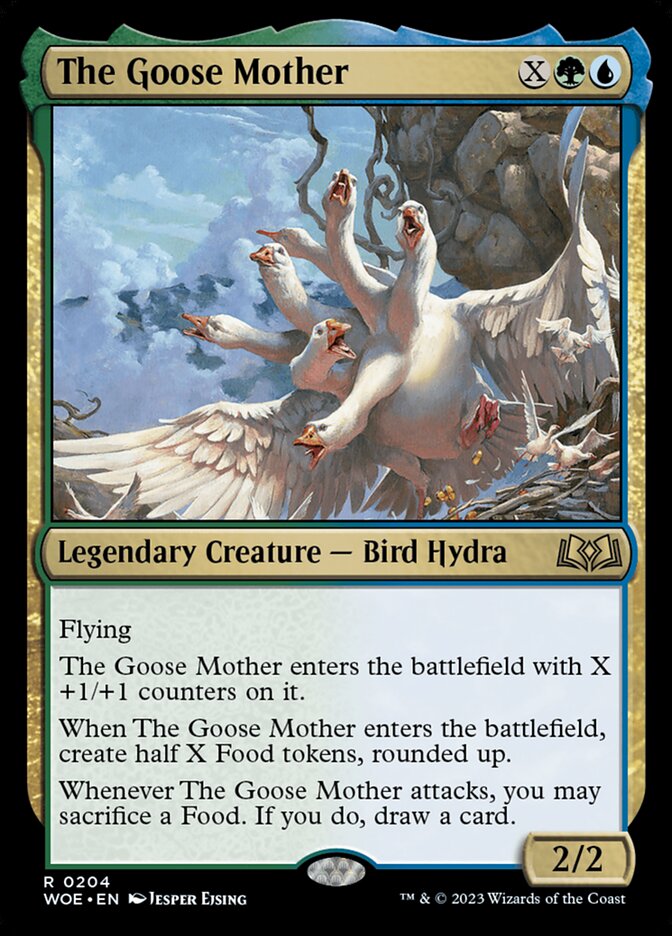 The Goose Mother 204/276 (Wilds of Eldraine)  - Foil