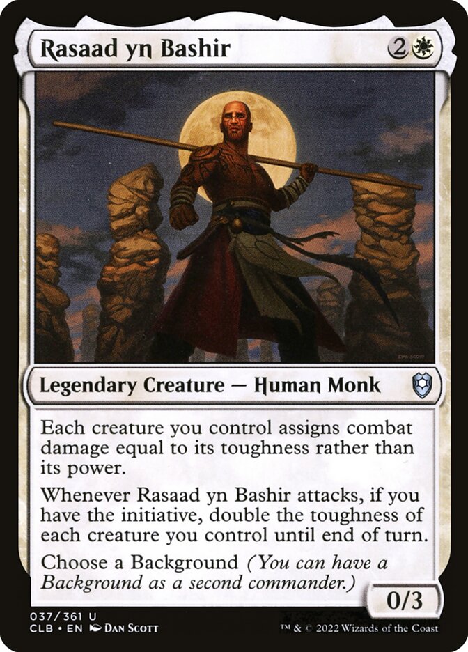 Rasaad yn Bashir 37 (Commander Legends: Battle for Baldur's Gate) 