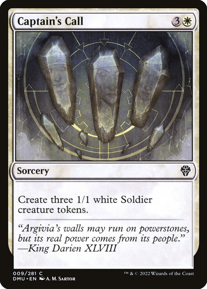 Captain's Call 9/281 (Dominaria United) 