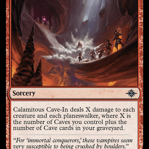 Calamitous Cave-In 139/291 (The Lost Caverns of Ixalan) 