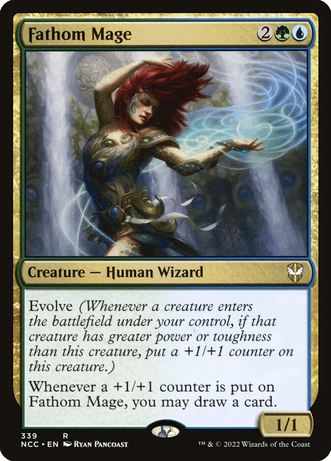 Fathom Mage 339 (Commander: Streets of New Capenna) 
