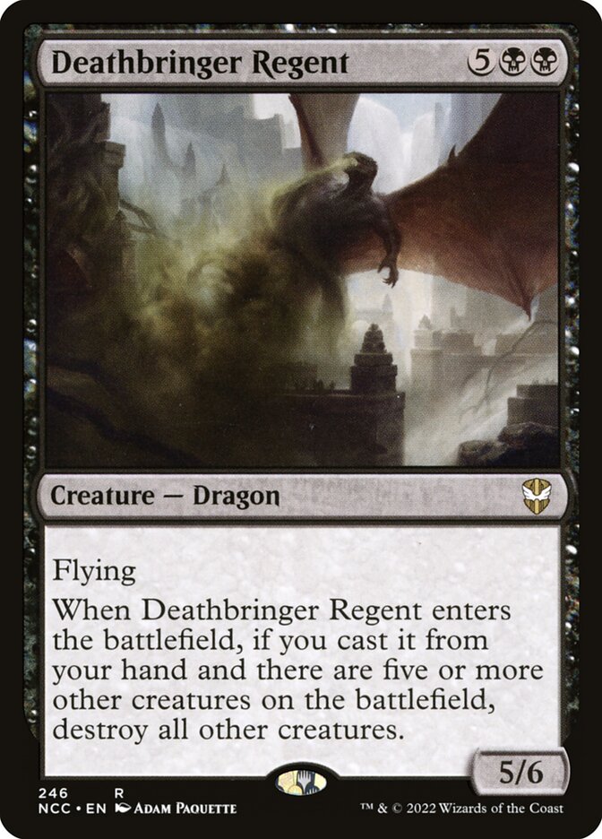 Deathbringer Regent 246 (Commander: Streets of New Capenna) 