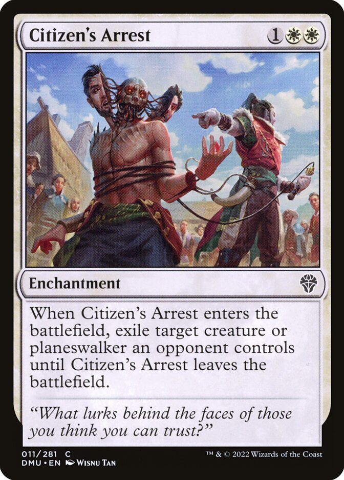 Citizen's Arrest 11/281 (Dominaria United) 