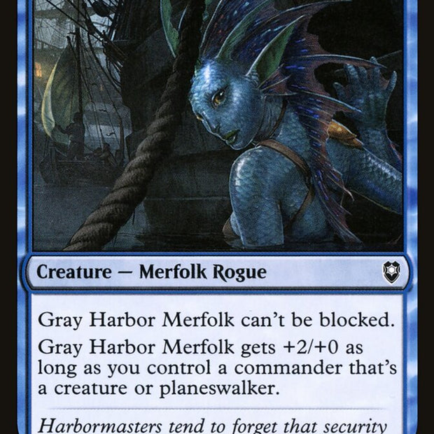 Gray Harbor Merfolk 75/361 (Commander Legends: Battle for Baldur's Gate) 