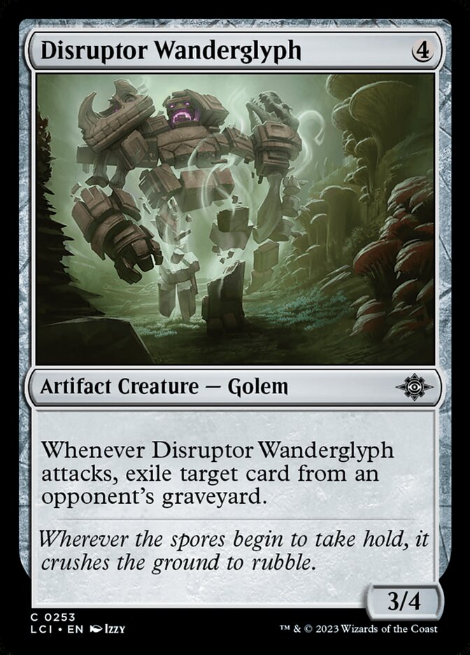 Disruptor Wanderglyph 253/291 (The Lost Caverns of Ixalan)  - Foil