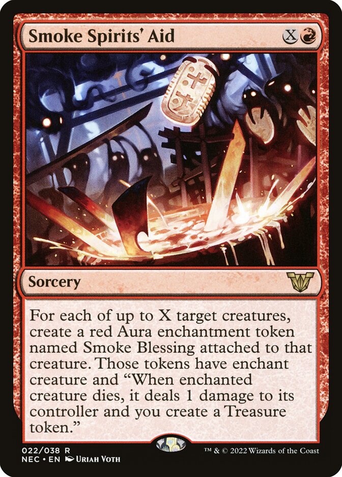 Smoke Spirits' Aid 22/38 (Commander: Kamigawa: Neon Dynasty) 