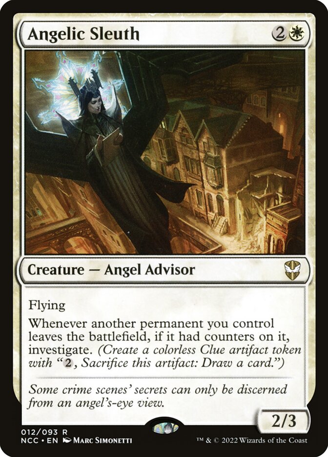 Angelic Sleuth 12 (Commander: Streets of New Capenna) 