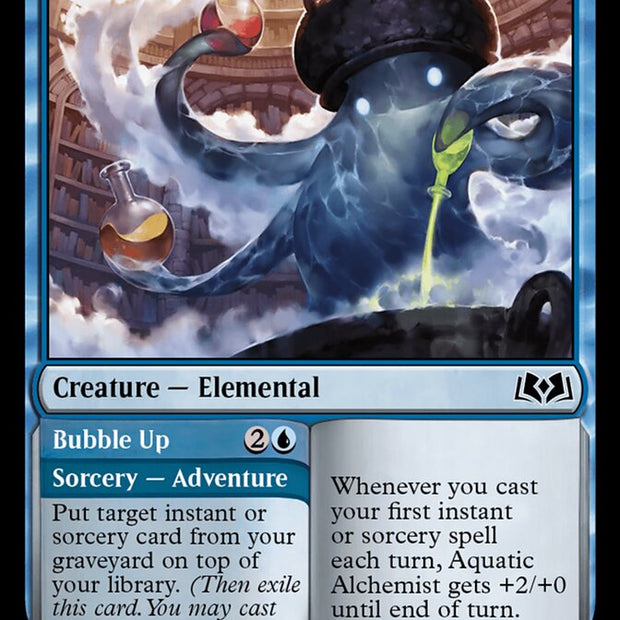 Aquatic Alchemist // Bubble Up (Wilds of Eldraine)  - undefined