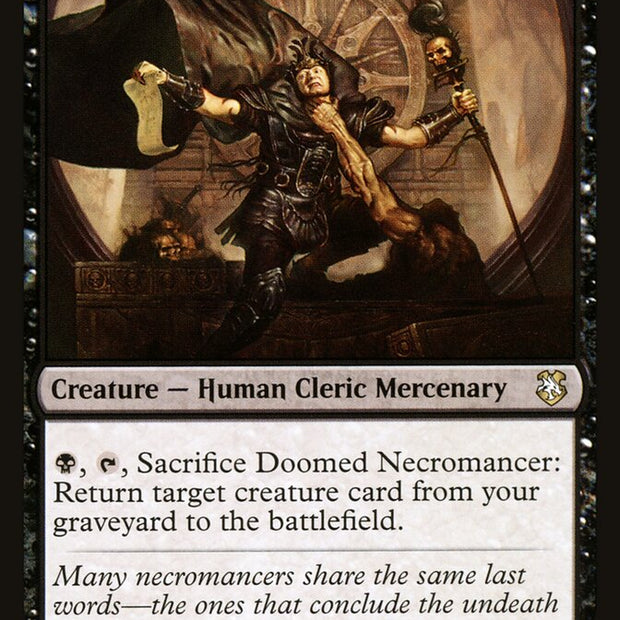 Doomed Necromancer 98/62 (Commander: Adventures in the Forgotten Realms) 