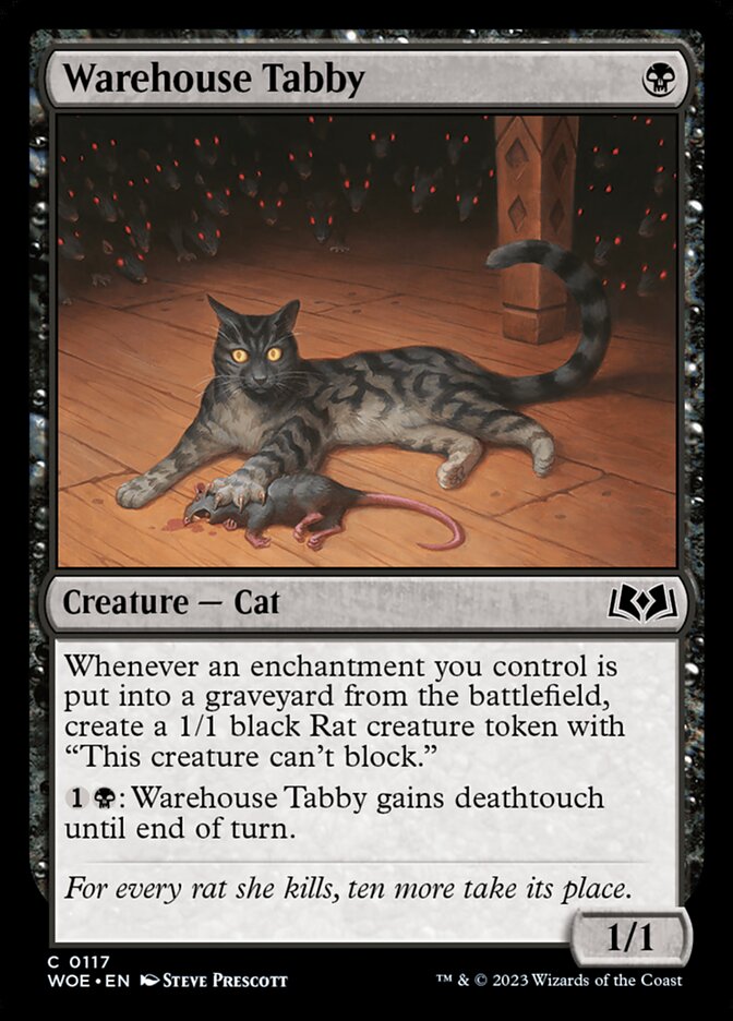 Warehouse Tabby 117/276 (Wilds of Eldraine)  - Foil