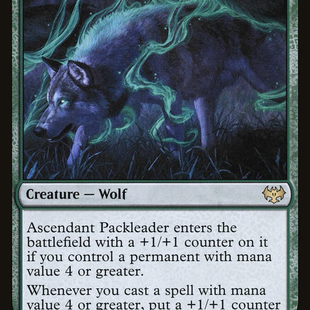 Ascendant Packleader 186 (Innistrad: Crimson Vow) 
