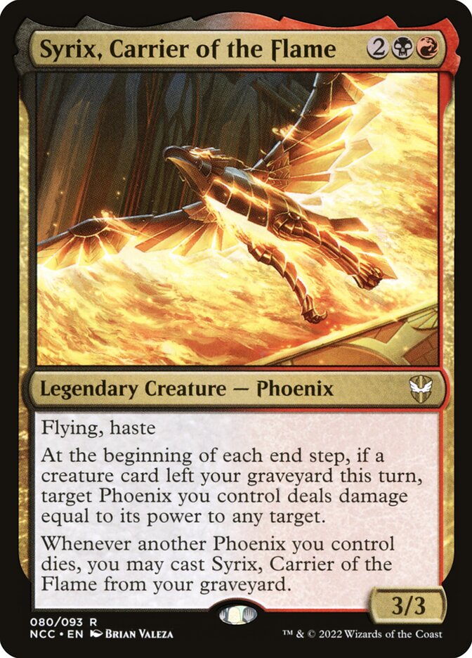Syrix, Carrier of the Flame 80/93 (Commander: Streets of New Capenna) 
